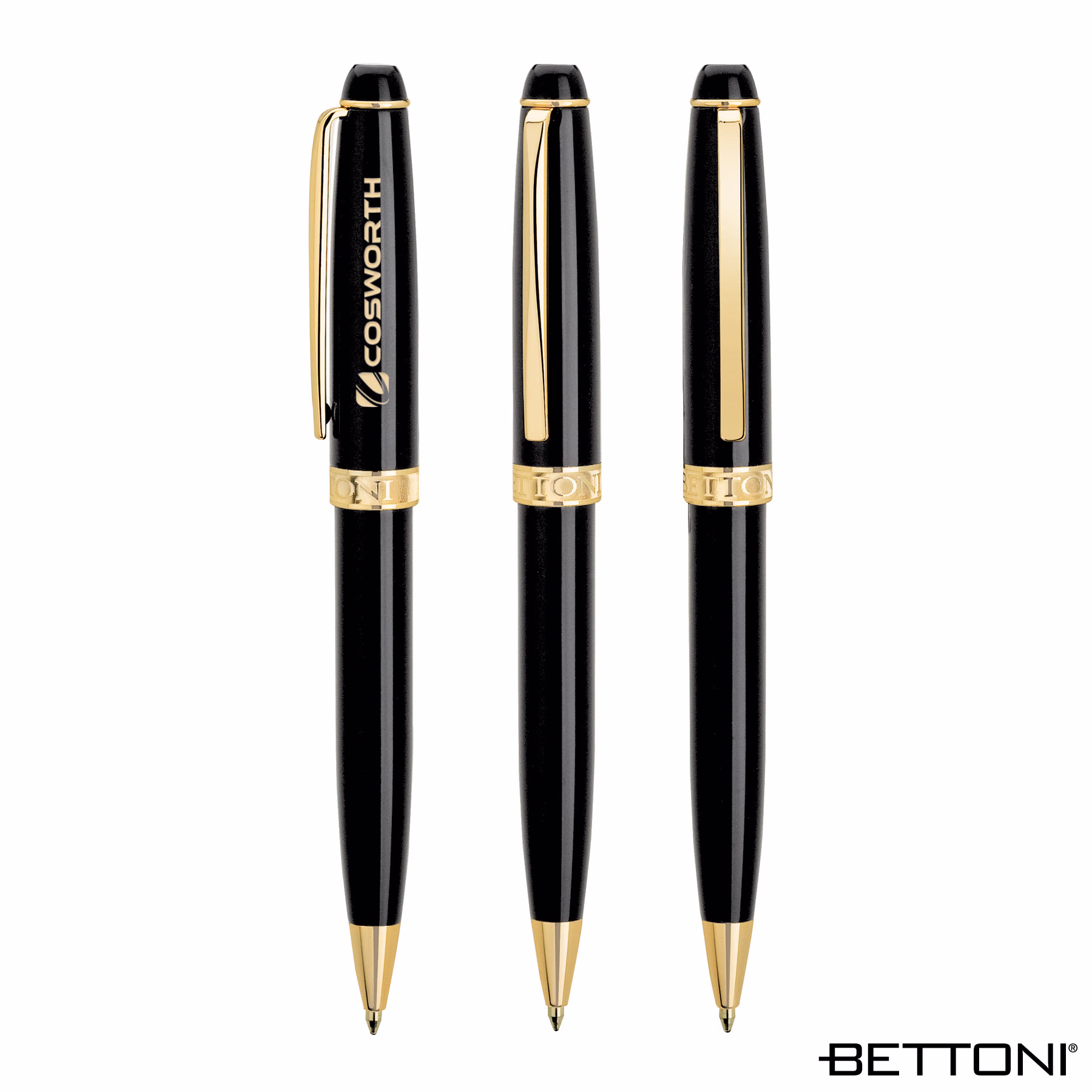 Bettoni Alberti Ballpoint Pen - Black