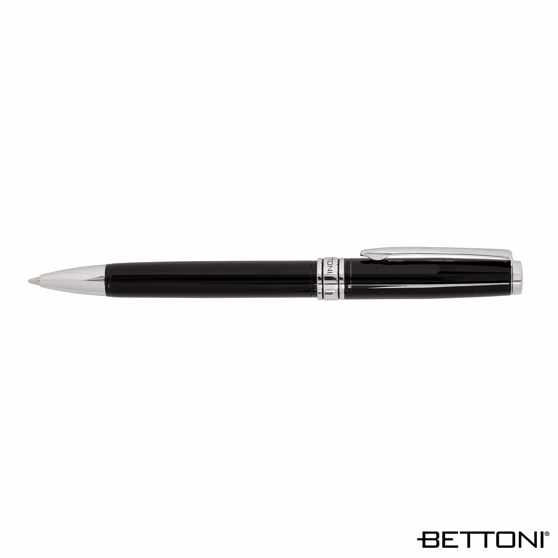 Bettoni Avellino Recycled Brass Ballpoint Pen - Black