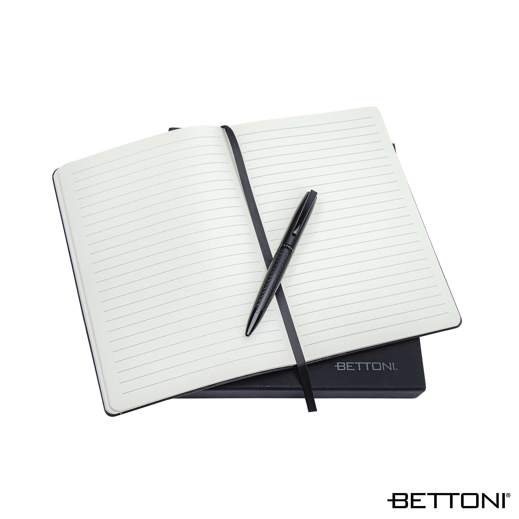 Bettoni Cetara, Junior Journal & Pen Giftset - Black