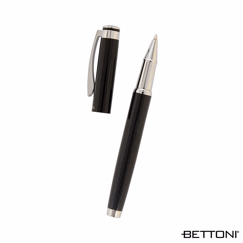 Bettoni Lazio Recycled Brass Cap-Off Rollerball Pen image 4