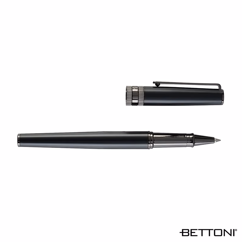 Bettoni Massimo Brass Cap-Off Rollerball Pen image 6