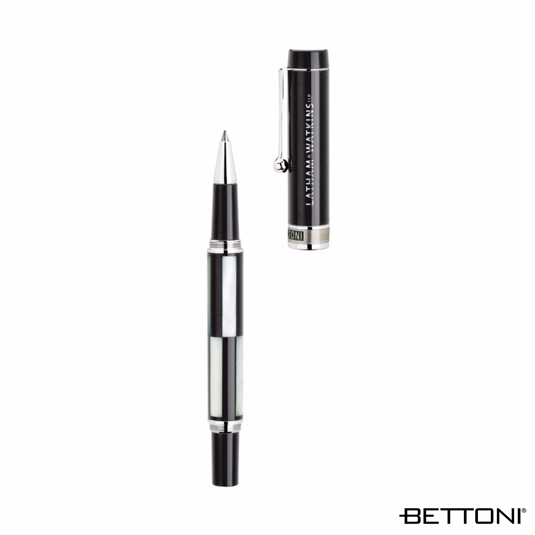 Bettoni Provano Rollerball Pen - Black