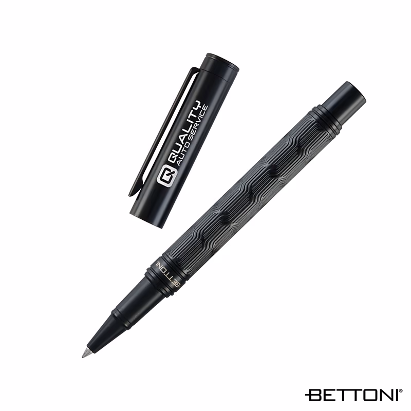 Bettoni Torino Brass Cap-Off Rollerball Pen image 3