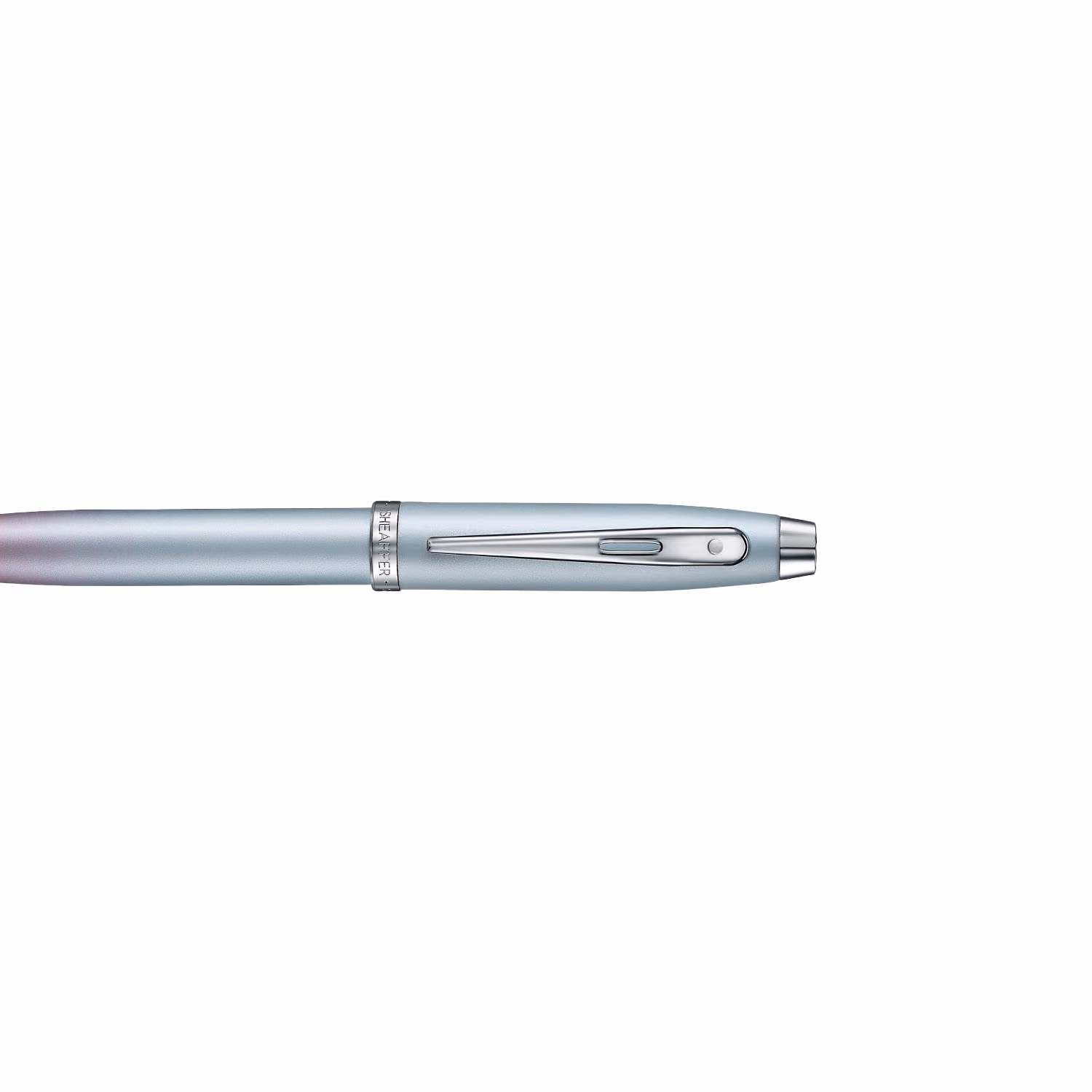 Sheaffer 100 Expressions Blue Pink Pearlised Gradient Chrome-plated Trims Ballpoint - Expressions Blue Pink Pearlised Gradient Chrome-plated Trims