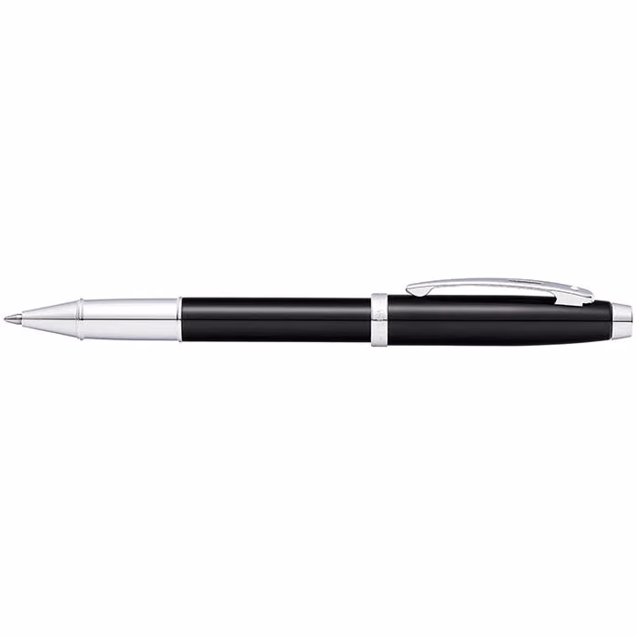 Sheaffer 100 Glossy Black With Chrome Trims Rollerball Pen image 3