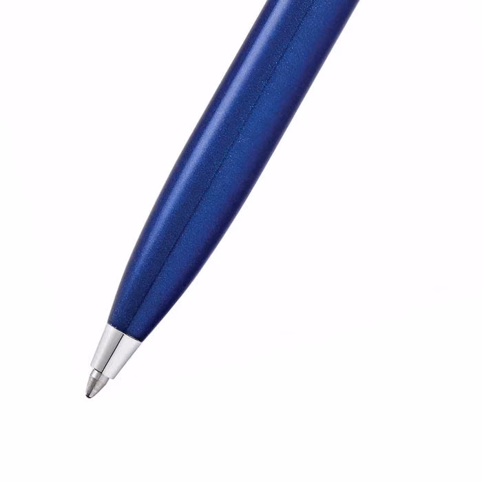 Sheaffer 100 Glossy Blue with Chrome Trims Ballpoint Pen image 2