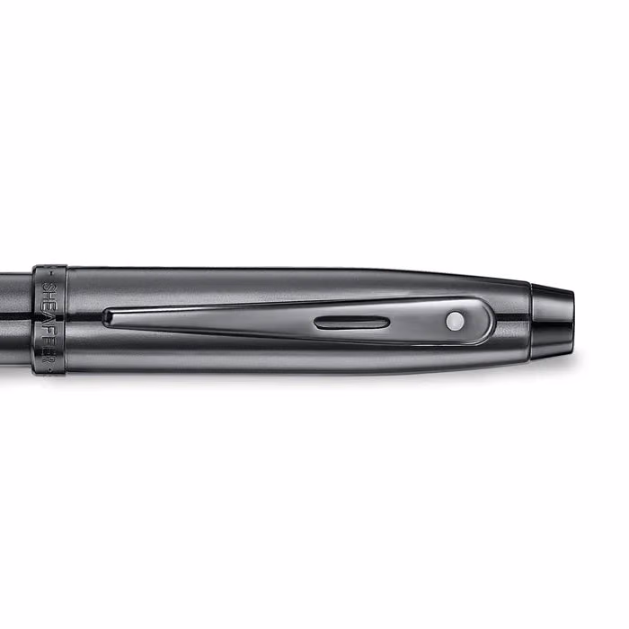 Sheaffer 100 9375 Ionic Gunmetal Grey Fountain Pen with Shiny PVD Trims image 6