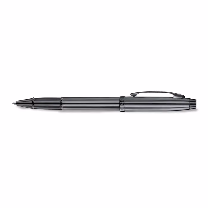 Sheaffer 100 9375 Ionic Gunmetal Grey Rollerball Pen with Shiny PVD Trims image 3
