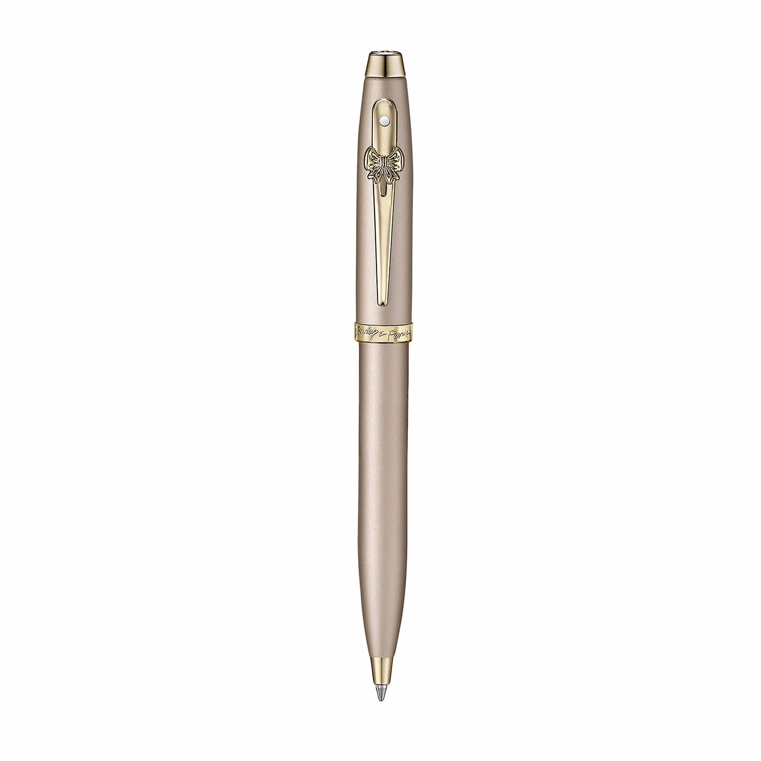 Sheaffer 100 Lacquer finish with Champagne Gold PVD trims Ballpoint image 4
