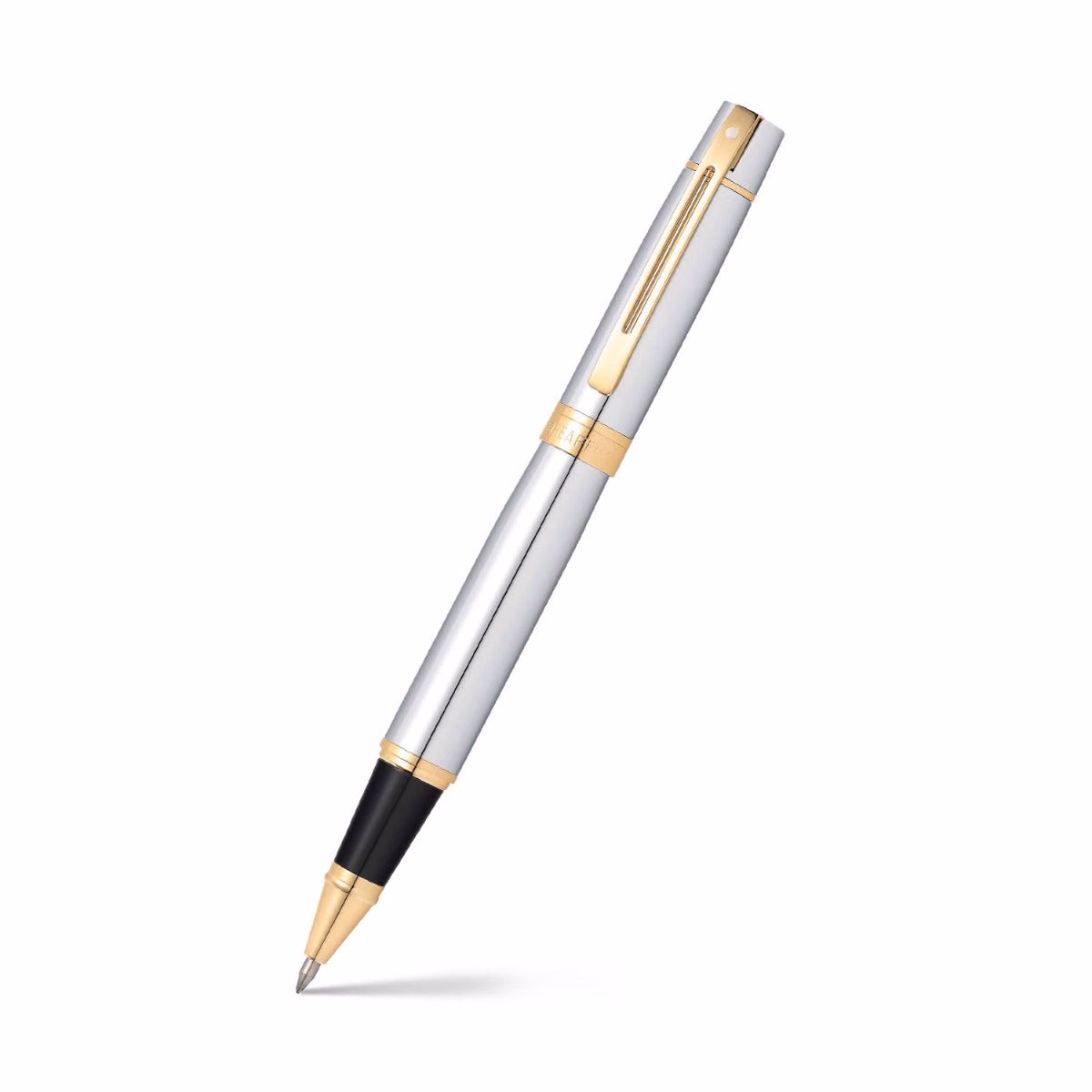 Sheaffer 300 Chrome Rollerball with Gold-tone Trim image 1