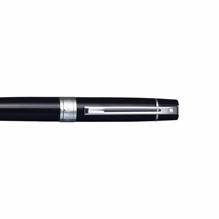 Sheaffer 300 Glossy Black Ballpoint with Chrome Trim image 5