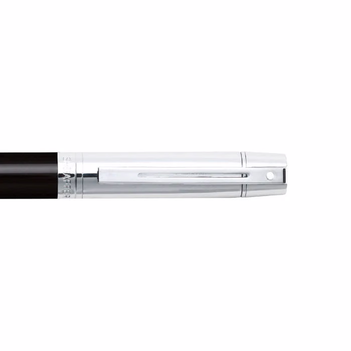 Sheaffer 300 Glossy Black Ballpoint with Chrome Cap image 4