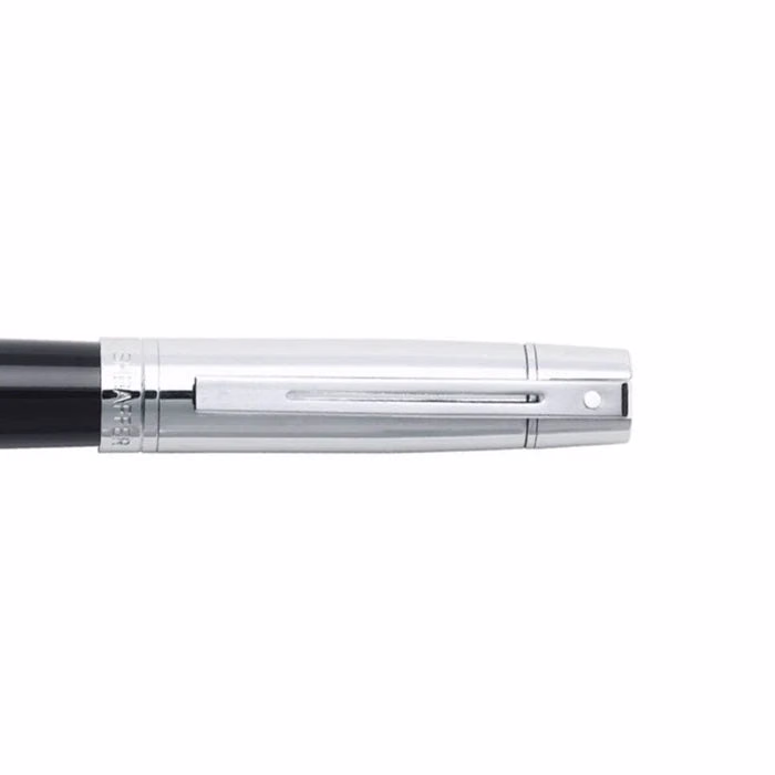 Sheaffer 300 Glossy Black Rollerball with Chrome Cap image 5