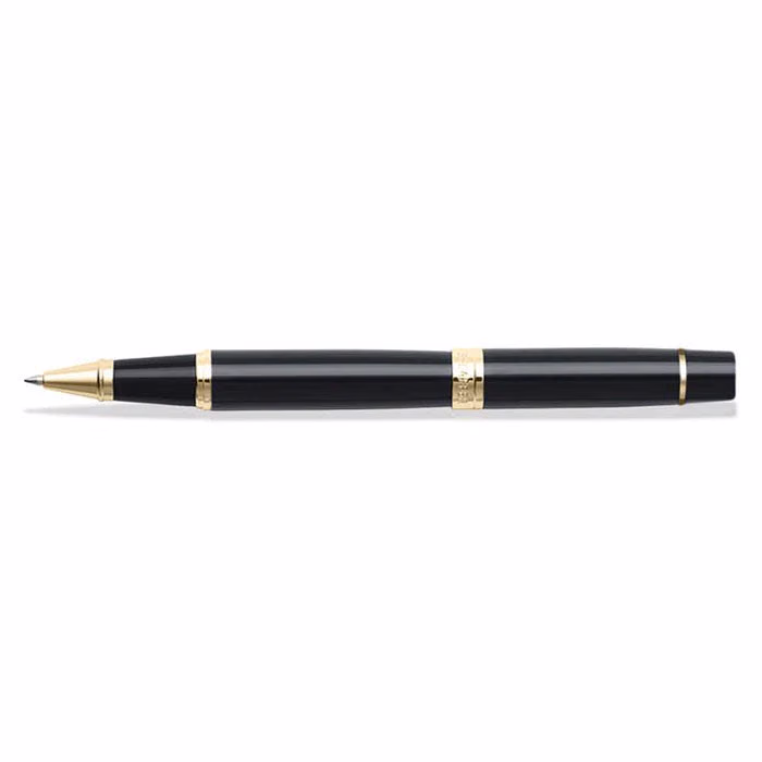Sheaffer 300 Glossy Black Rollerball with Gold-tone Trim image 5