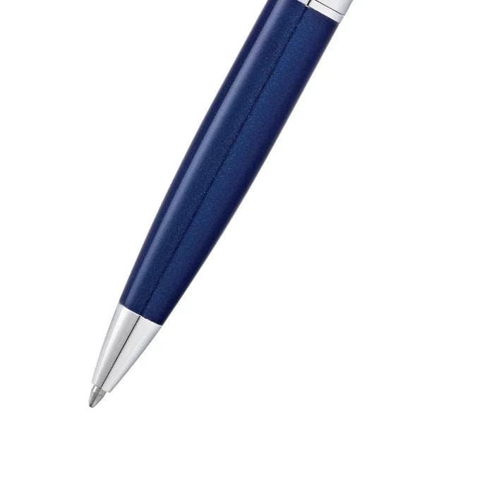 Sheaffer 300 Glossy Blue Ballpoint with Chrome Trim image 2