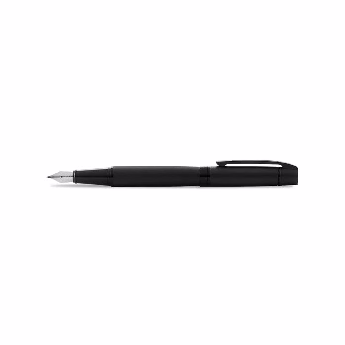 Sheaffer 300 Matte Black Fountain Pen with Black Trim - Matte Black with Black Trim