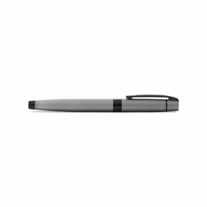 Sheaffer 300 Matte Gray Fountain Pen with Black Trim image 5