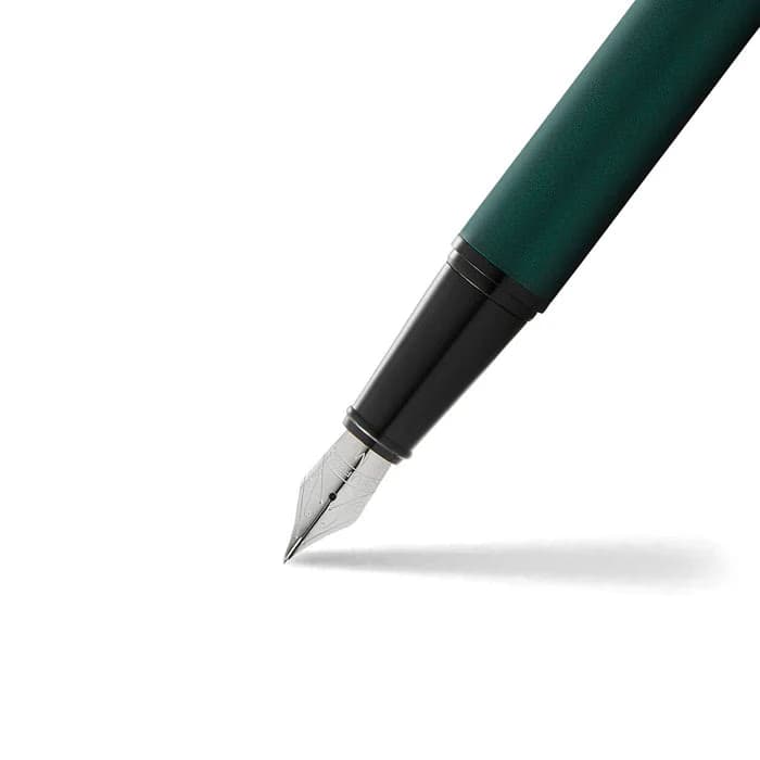 Sheaffer 300 Matte Green Fountain Pen with Black Trim image 2