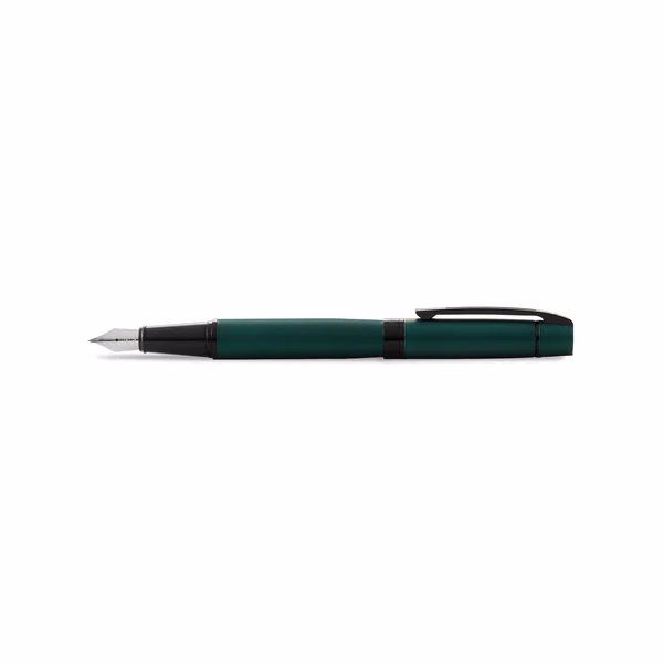 Sheaffer 300 Matte Green Fountain Pen with Black Trim - Matte Green with Black Trim