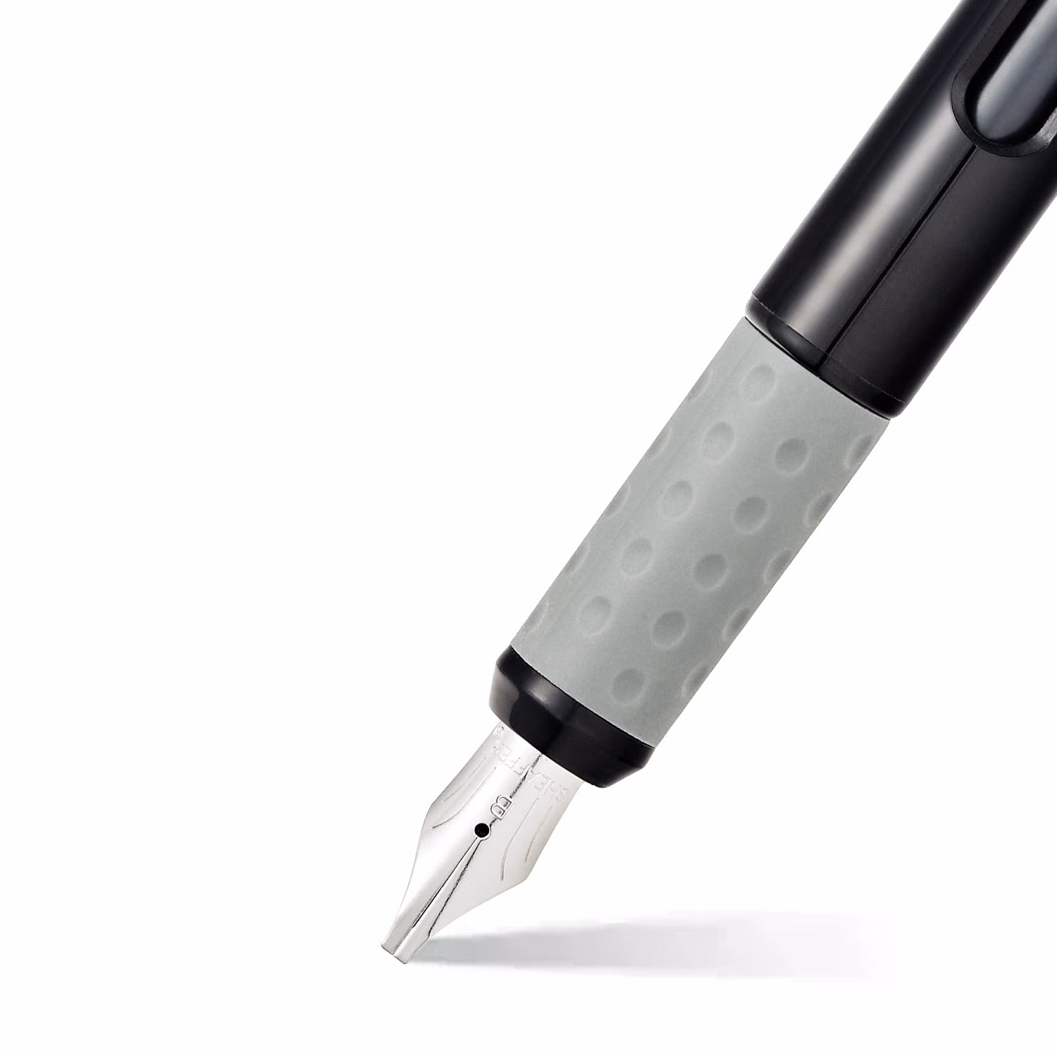 Sheaffer Calligraphy Glossy Black barrel with cap and Matte Black trim Fountain Pen image 3