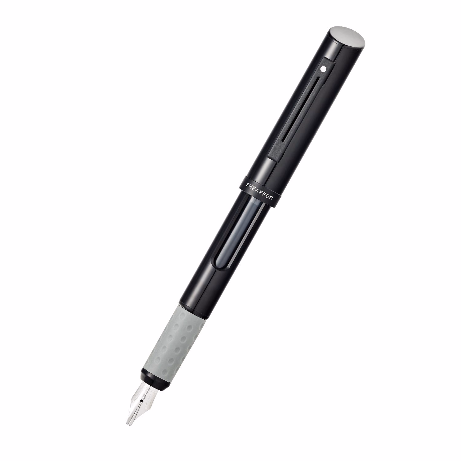Sheaffer Calligraphy Glossy Black barrel with cap and Matte Black trim Fountain Pen image 4