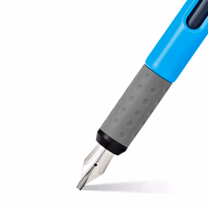 Sheaffer Calligraphy Glossy Black, Blue and Yellow Fountain pens Maxikit in Hangsell - F, M, B nibs image 3