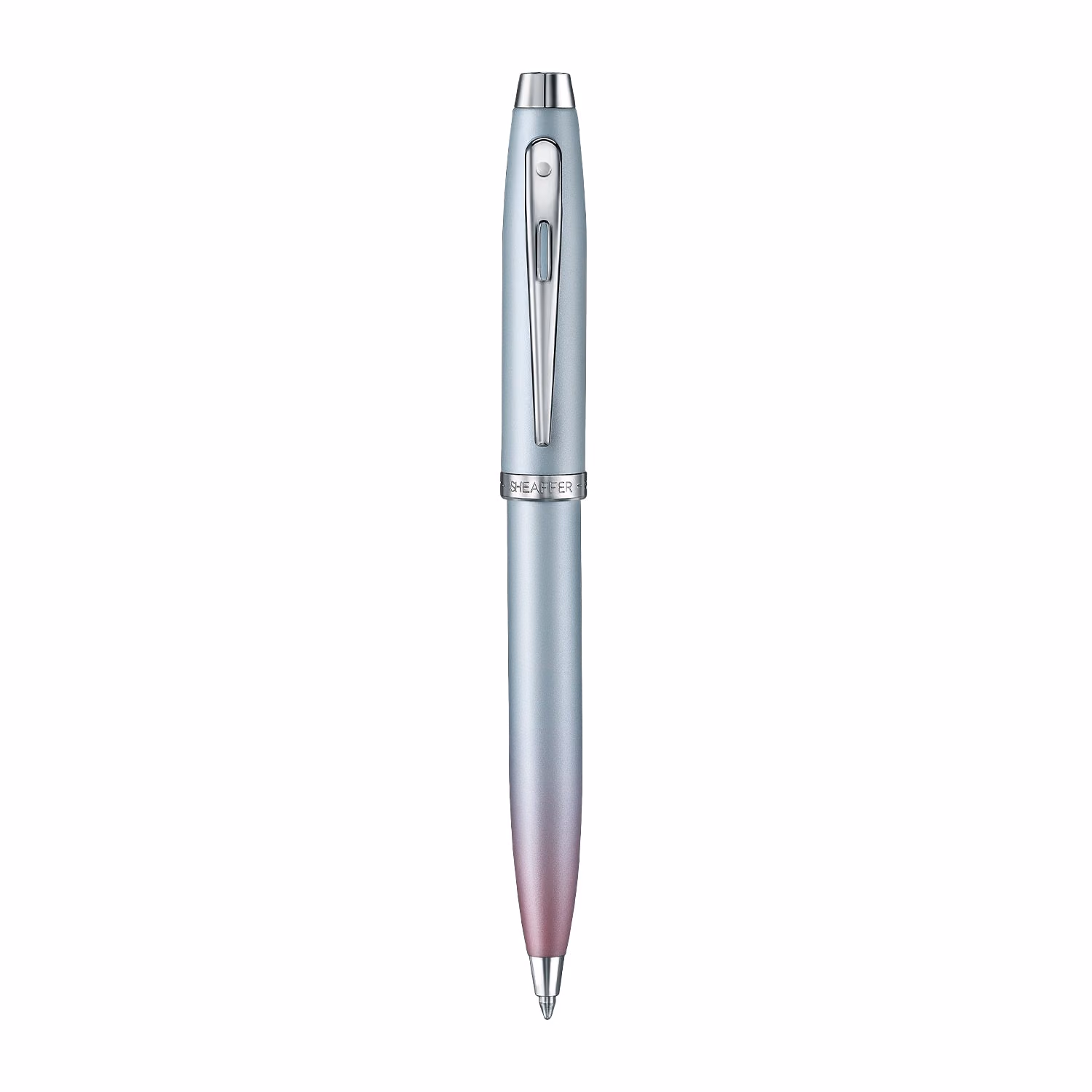Sheaffer Gift Set . Expressions Blue Pink Pearlised Gradient Chrome-plated Trims Ballpoint image 6