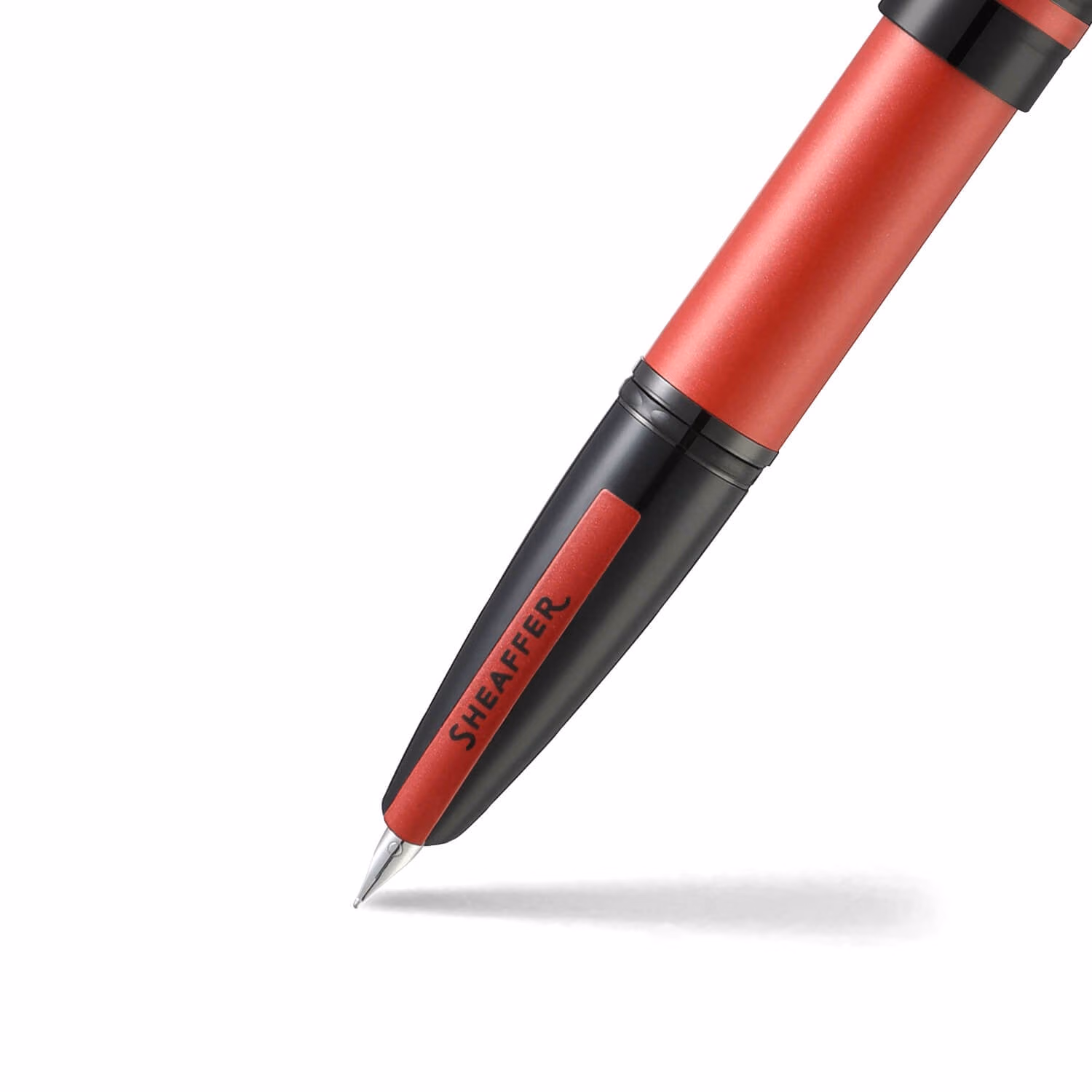 Sheaffer Icon E9111 Metallic Red with Black PVD Trims Fine FP image 3