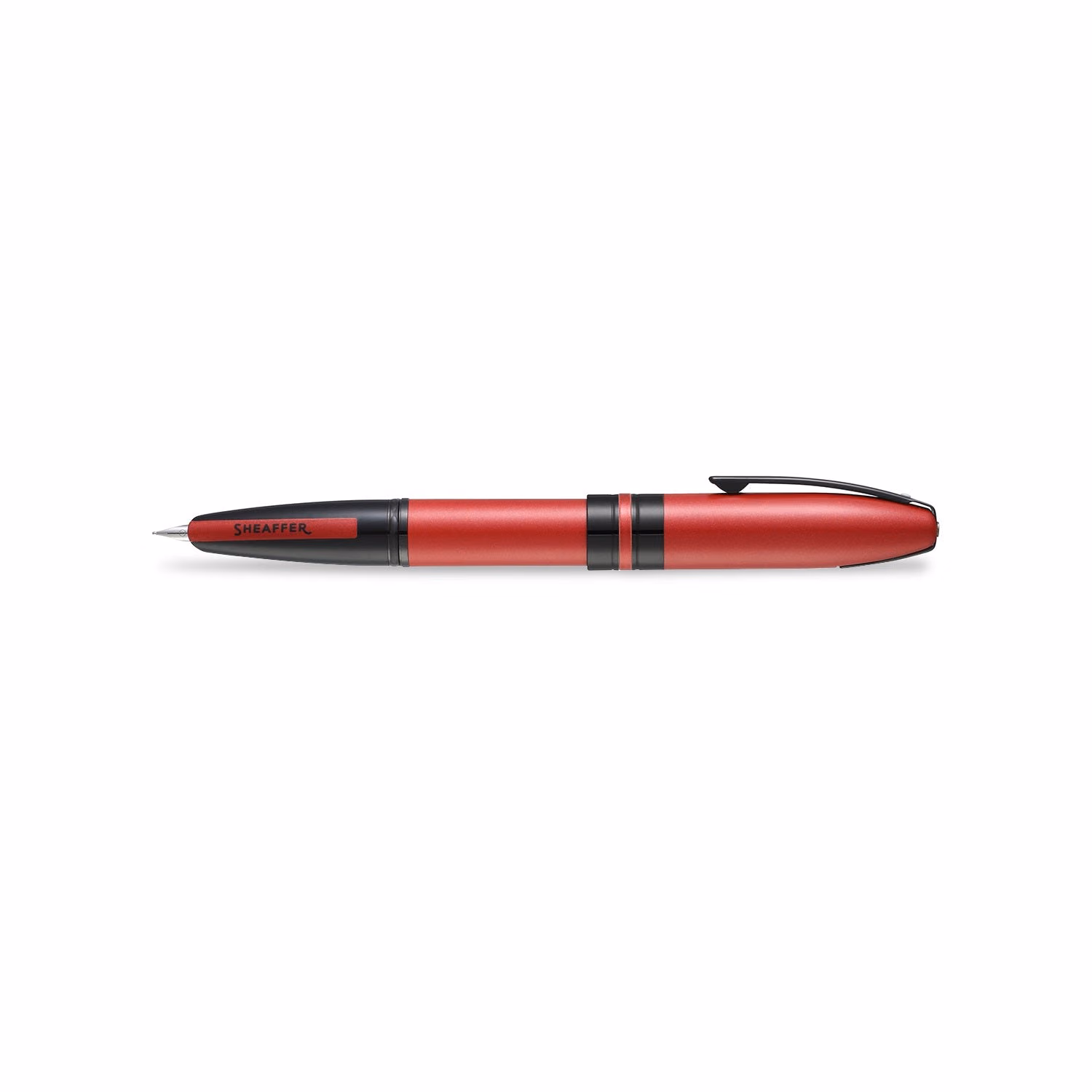 Sheaffer Icon E9111 Metallic Red with Black PVD Trims Fine FP - Icon Metallic Red Black PVD Trims Fine FP