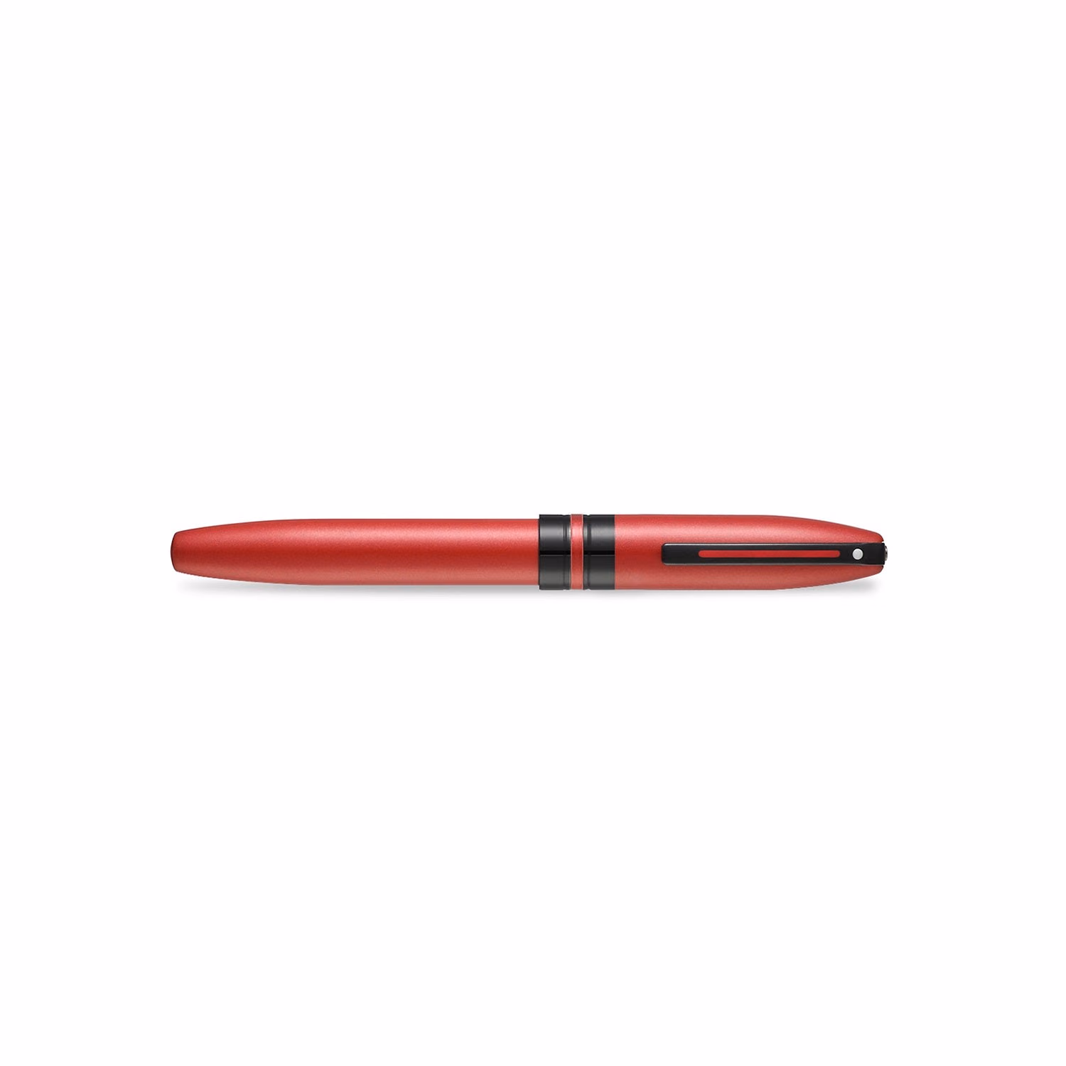 Sheaffer Icon E9111 Metallic Red with Black PVD Trims RB - Icon Metallic Red Black PVD Trims RB