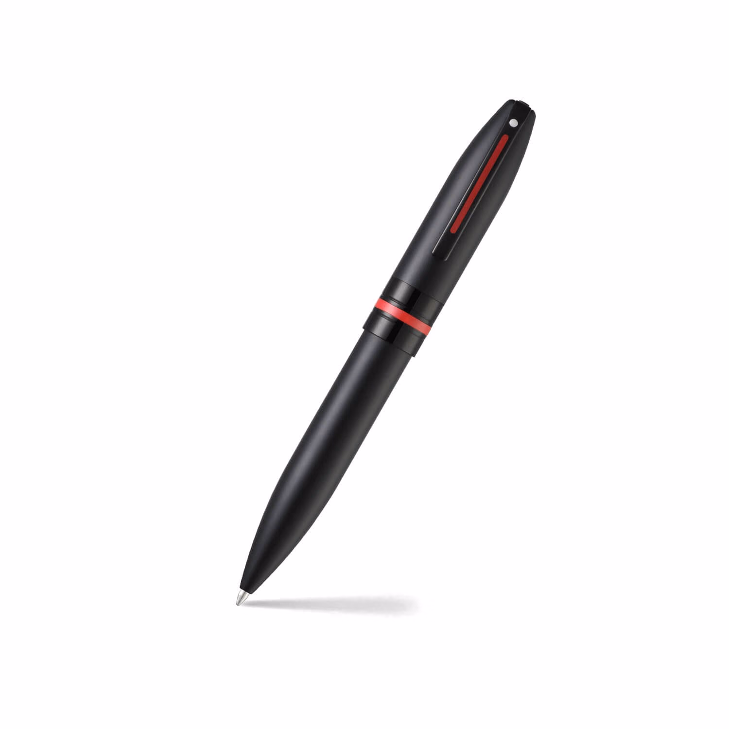Sheaffer ICON 9108 Matte Black Ballpoint Pen With Gloss Black Trim image 1