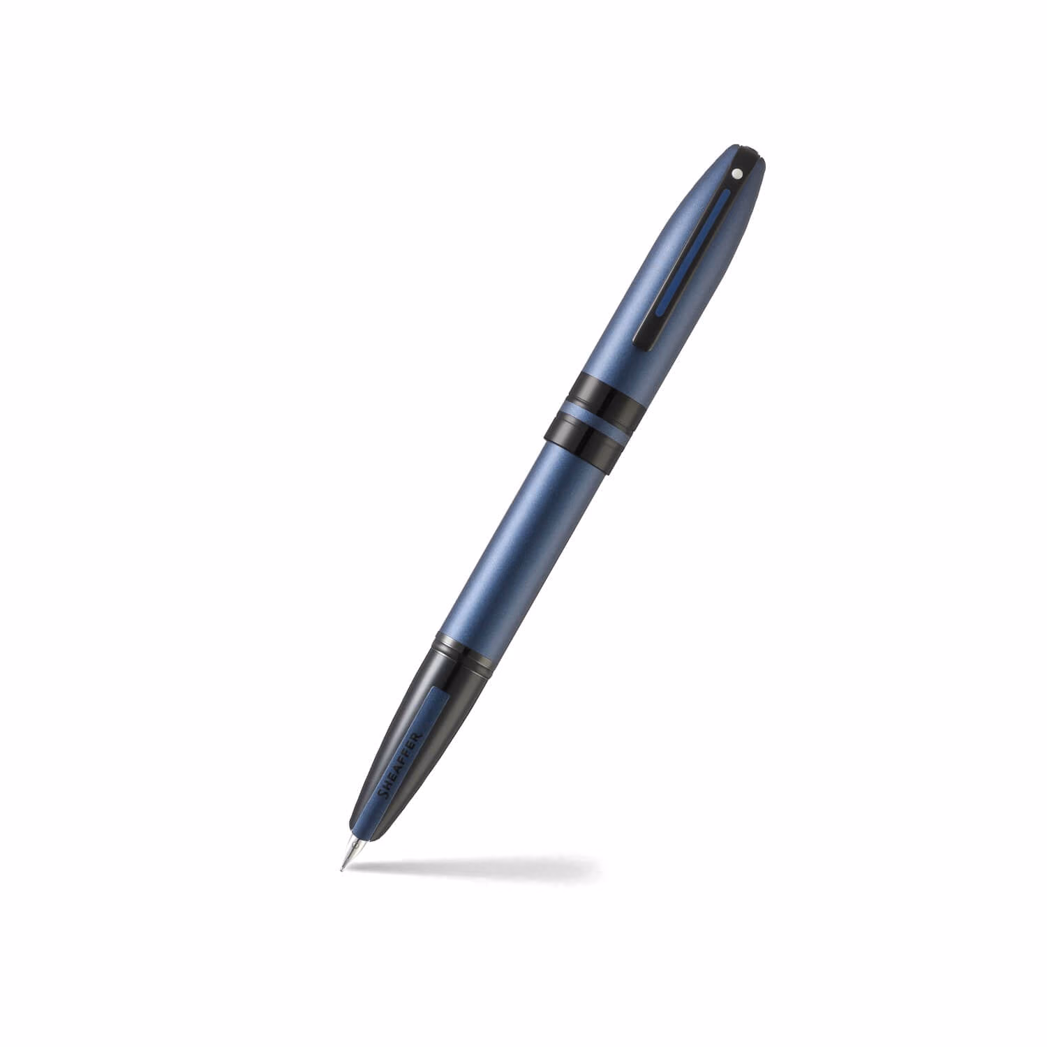 Sheaffer ICON 9110 Metalic Blue Fountain Pen With Gloss Black Trim - Medium image 1