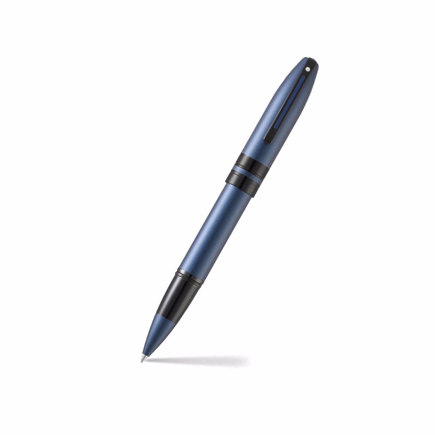 Sheaffer ICON 9110 Metalic Blue Rollerball Pen With Gloss Black Trim image 1