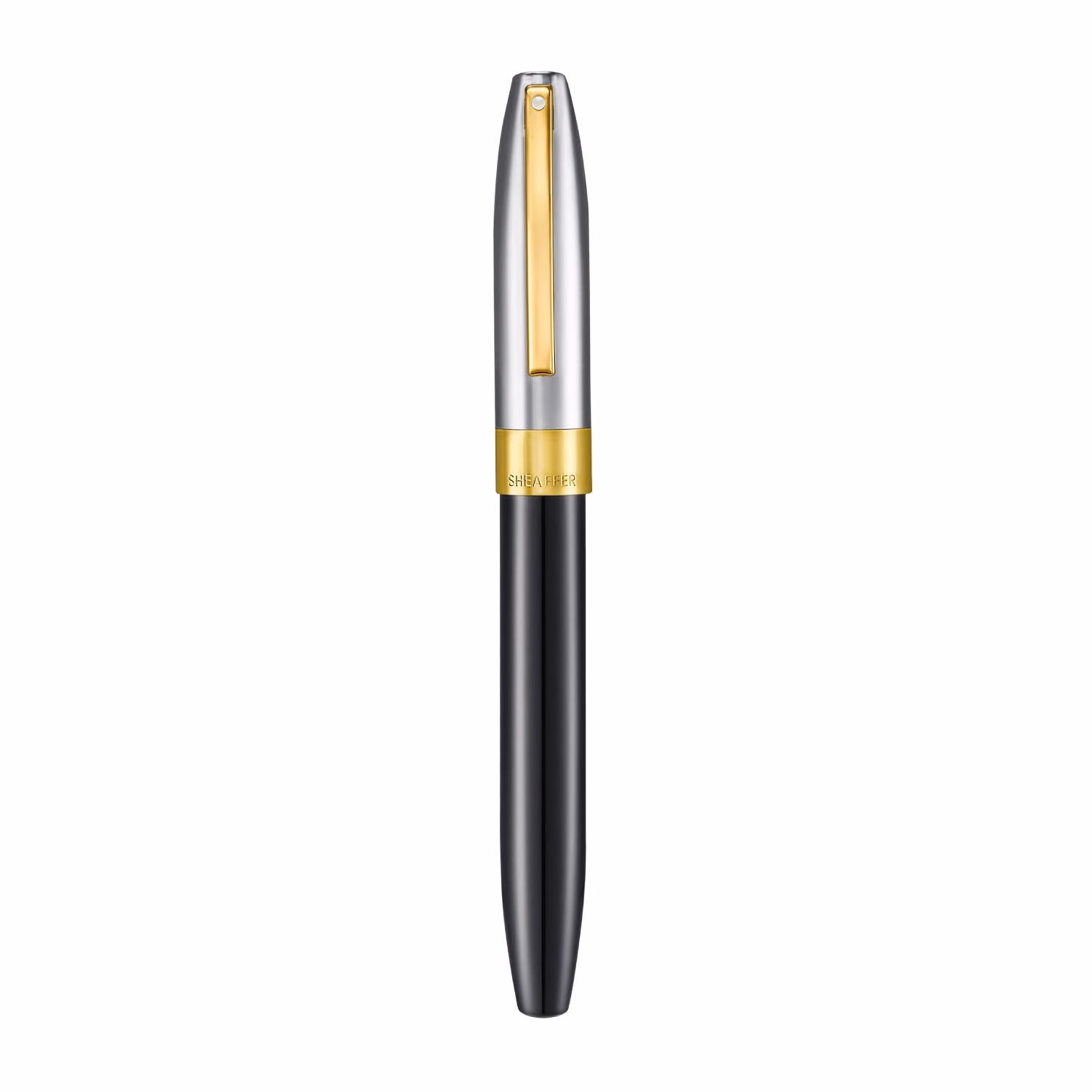 Sheaffer Legacy Black & chrome lacquer finished with 14k PVD gold-plated trims Fountain Pen image 6