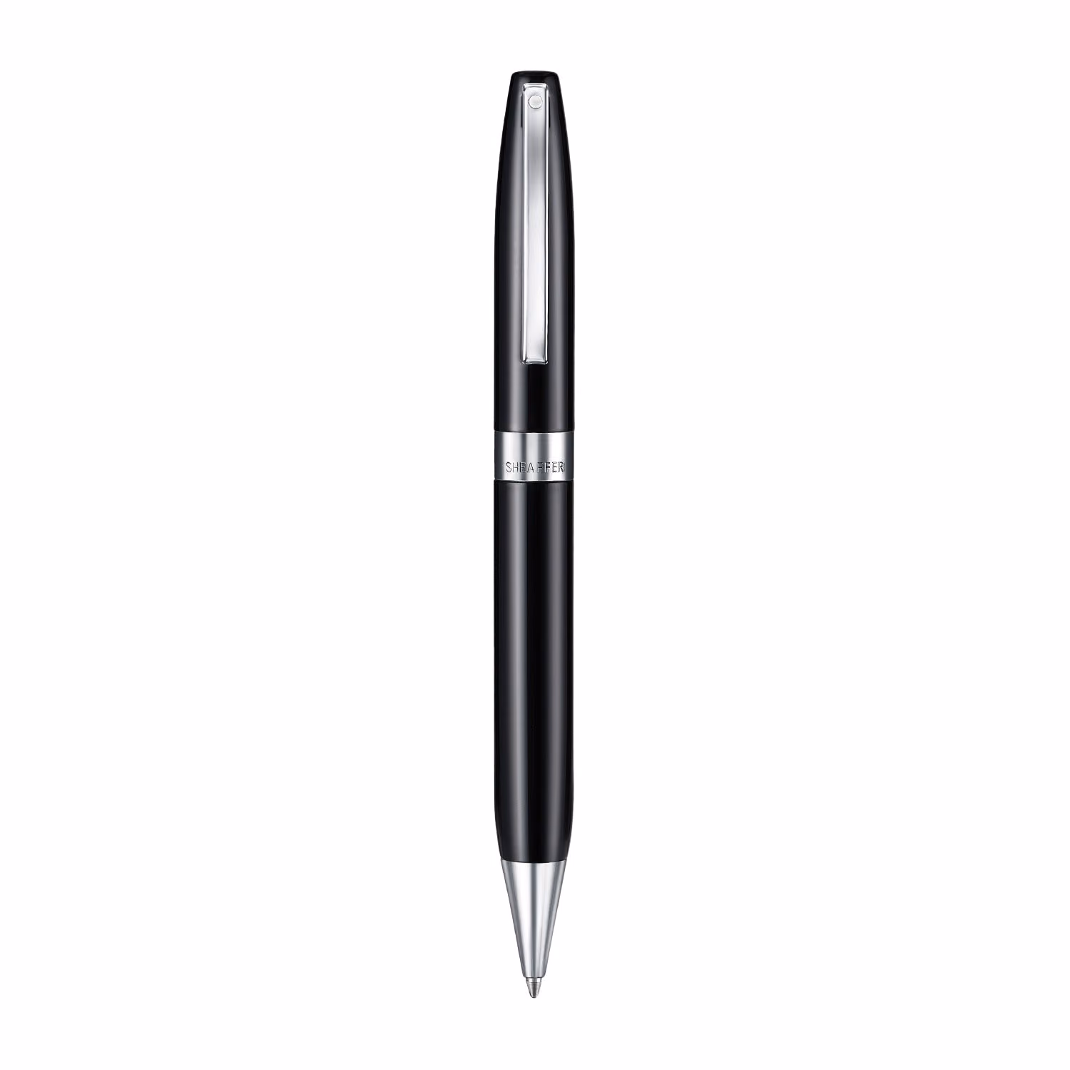 Sheaffer Legacy 9064 Glossy Black Ballpoint Pen with Chrome-Plated Trims image 4
