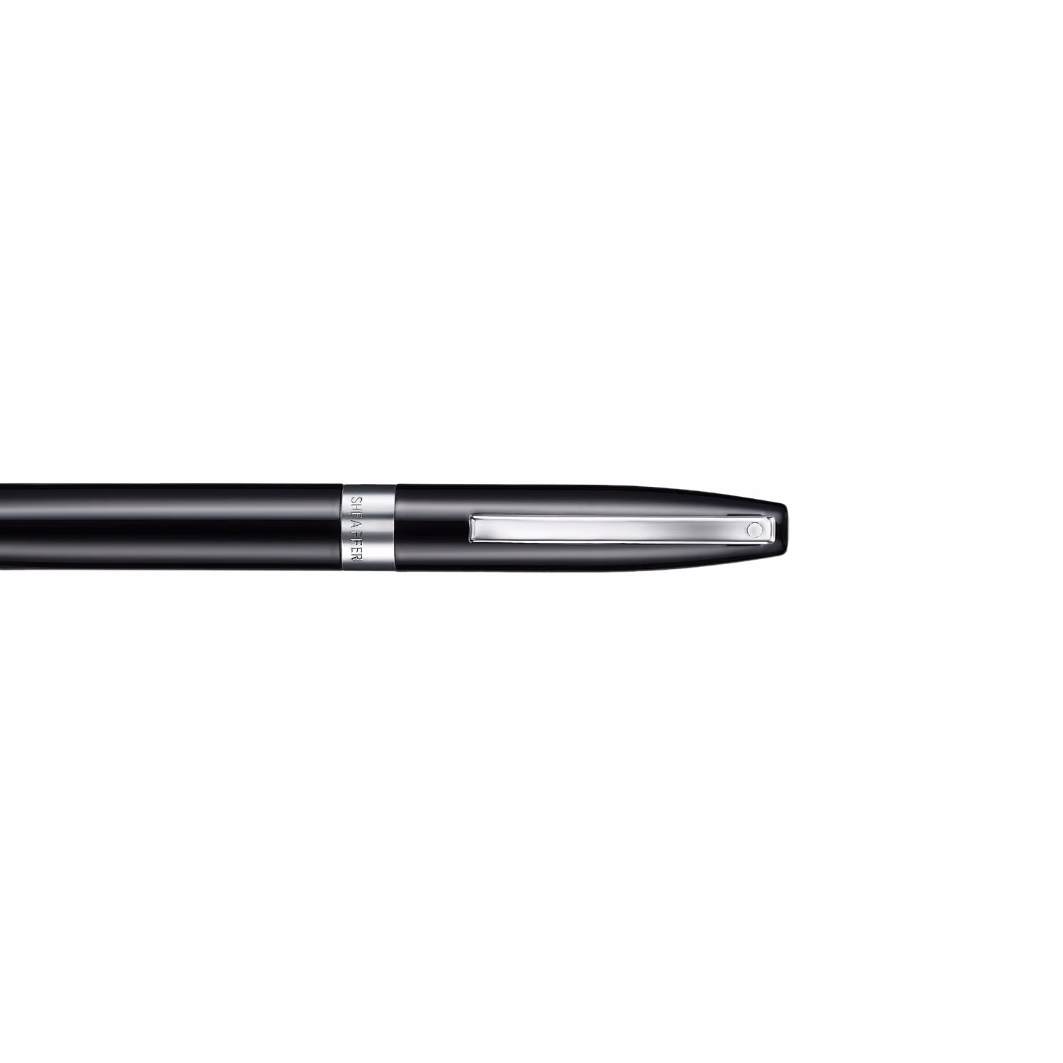 Sheaffer Legacy 9064 Glossy Black Ballpoint Pen with Chrome-Plated Trims image 5