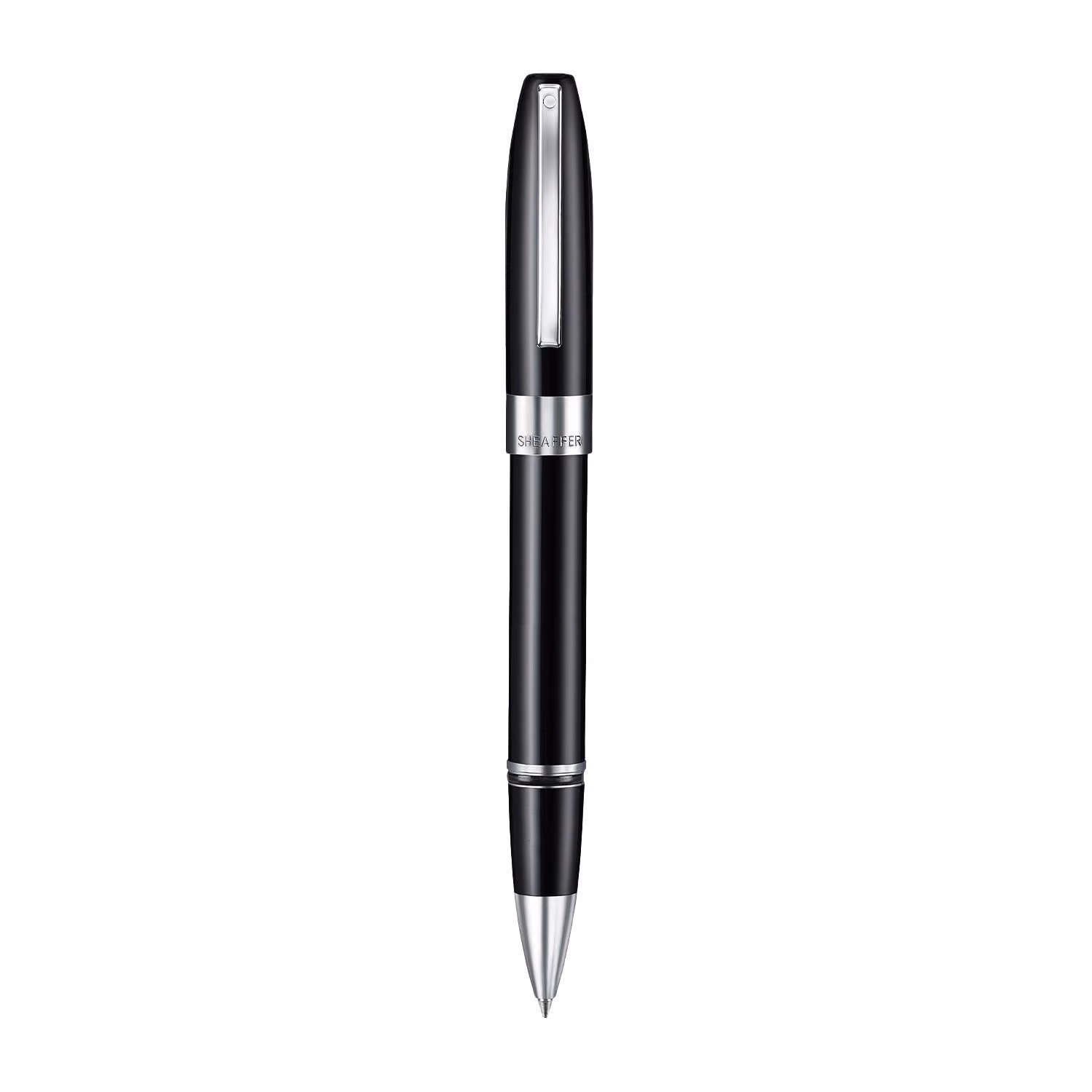 Sheaffer Legacy 9064 Glossy Black Rollerball Pen with Chrome-Plated Trims image 4
