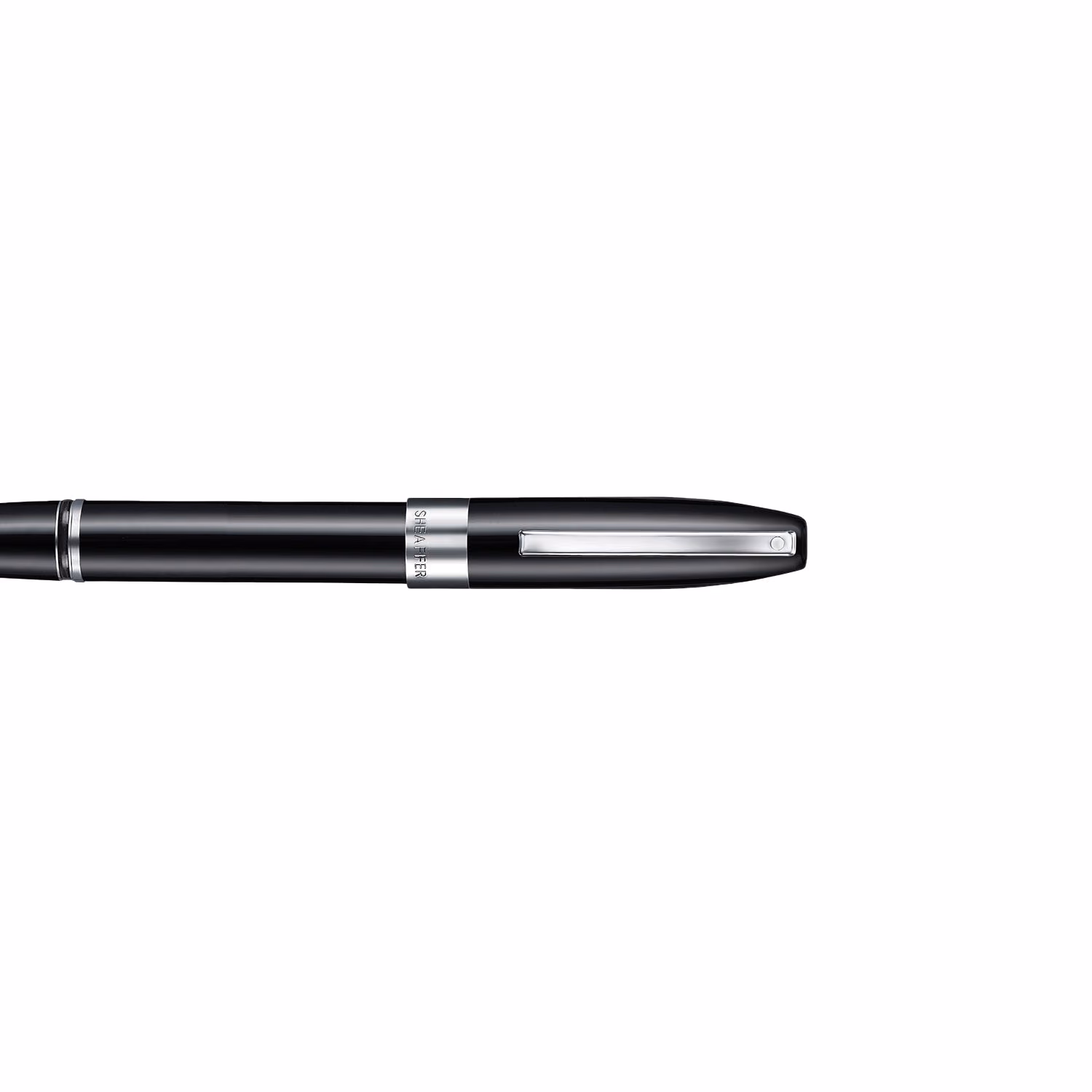 Sheaffer Legacy 9064 Glossy Black Rollerball Pen with Chrome-Plated Trims image 6