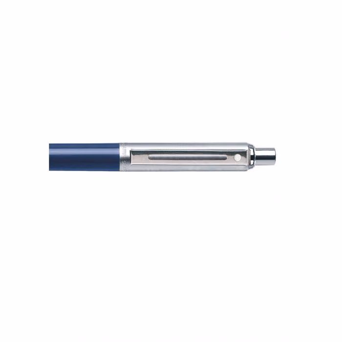 Sheaffer Sentinel Blue and Chrome Ballpoint Pen With Chrome Trims image 5