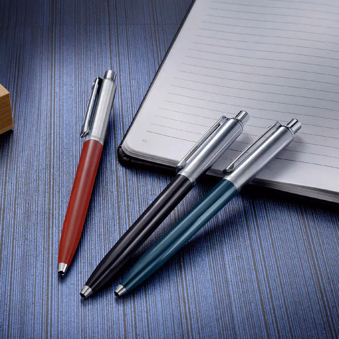 Sheaffer Sentinel Dark Green and Chrome Ballpoint Pen With Chrome Trims image 4