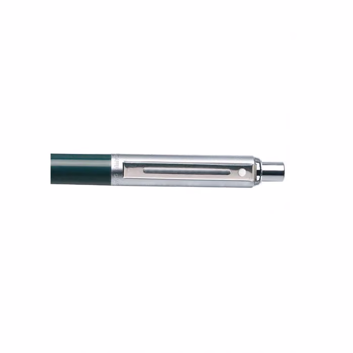 Sheaffer Sentinel Dark Green and Chrome Ballpoint Pen With Chrome Trims image 5