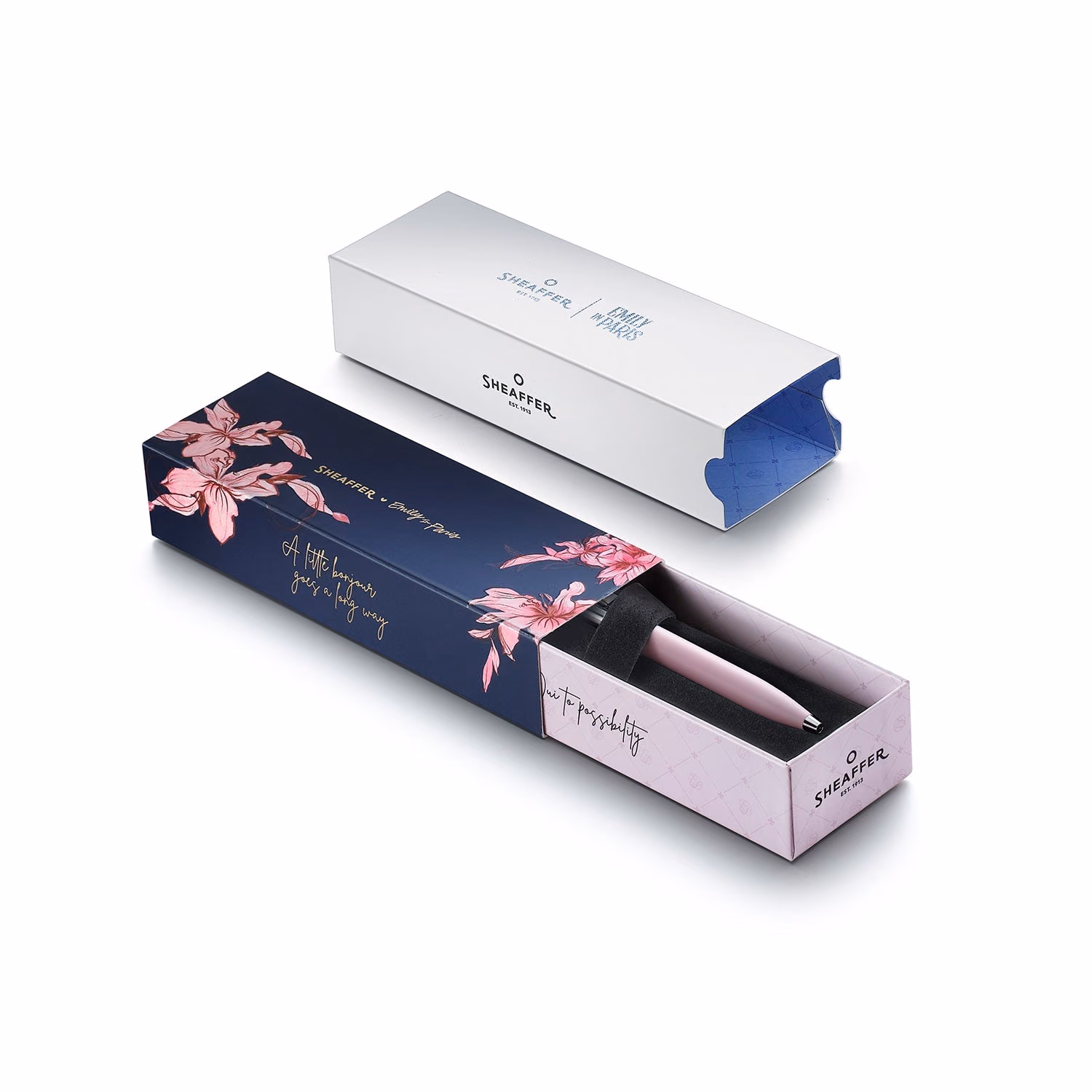 Sheaffer Sentinel Lacquer matte finish with shiny chrome-plated trims Ballpoint image 6