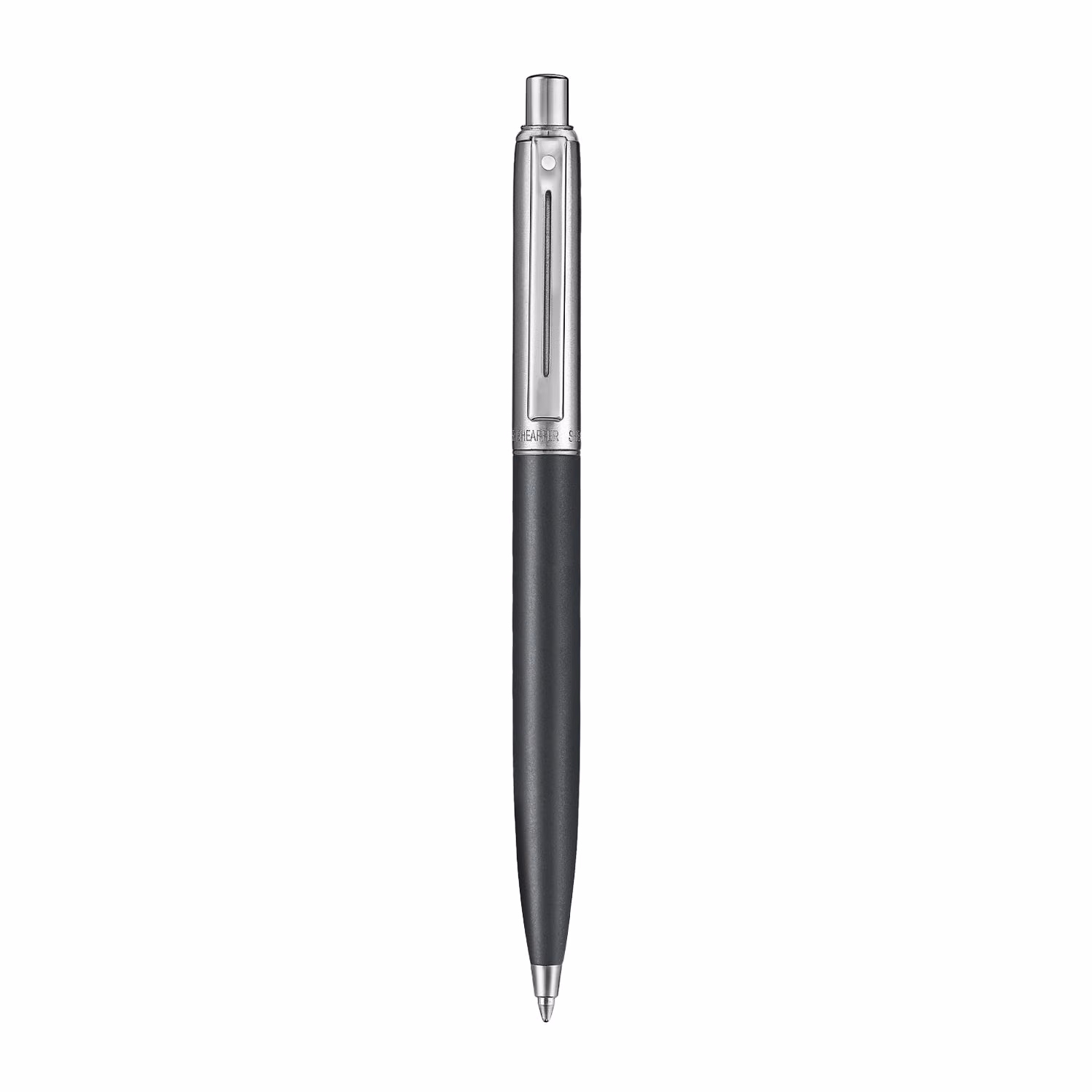 Sheaffer Sentinel Sentinel Metal Matte Black Barrel Brished Chrome Cap Chrome Trims Ballpoint image 4