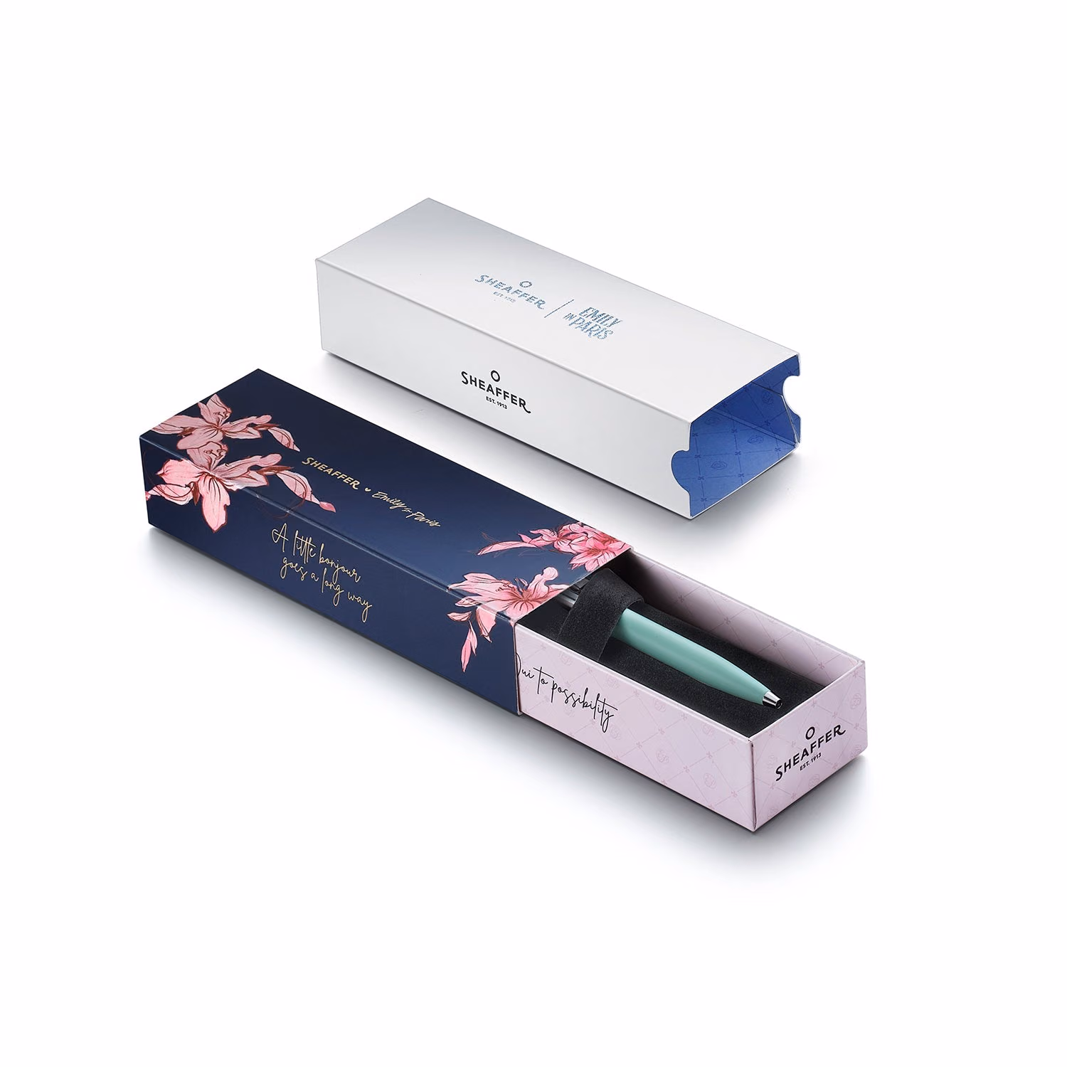 Sheaffer Sentinel Lacquer matte finish with shiny chrome-plated trims Ballpoint image 6