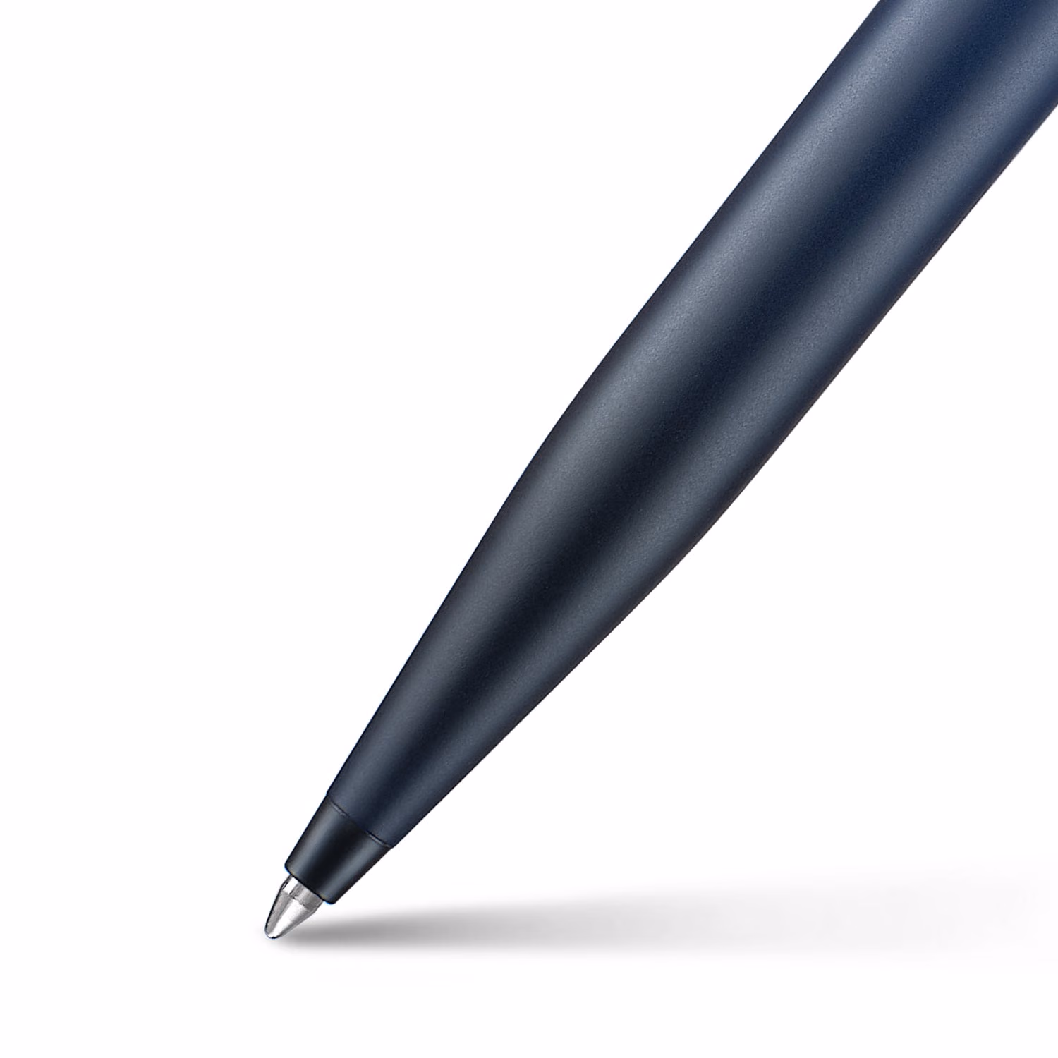 Sheaffer VFM 9429 Matte Blue Ballpoint Pen with Matte Black Trims image 2