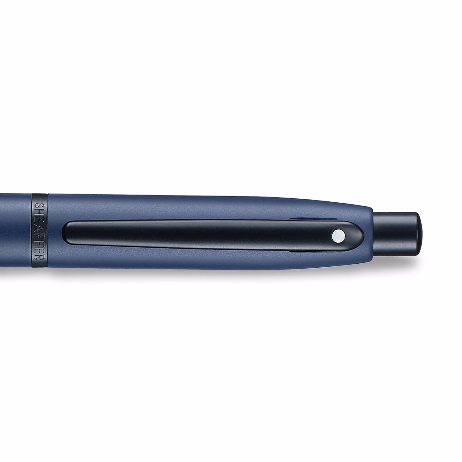Sheaffer VFM 9429 Matte Blue Ballpoint Pen with Matte Black Trims image 6