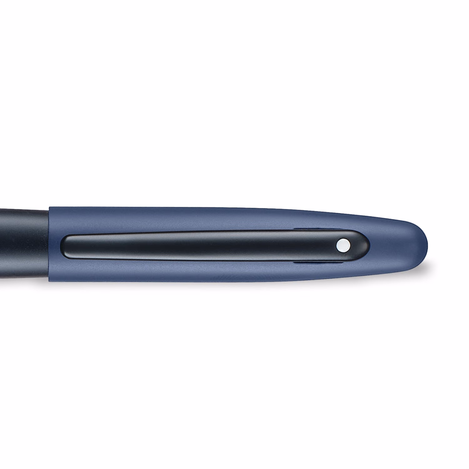 Sheaffer VFM 9429 Matte Blue Rollerball Pen with Matte Black Trims image 6