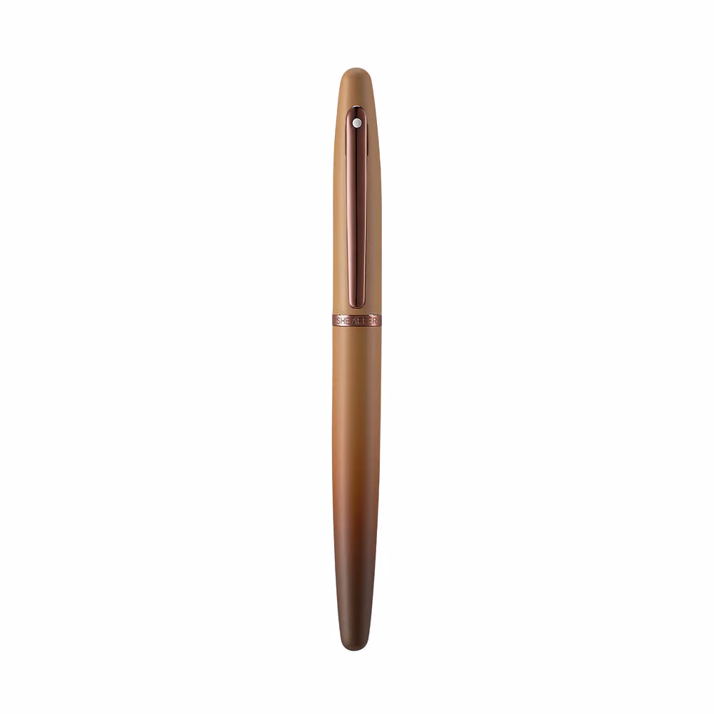 Sheaffer VFM 9428 Coffee Edition Matt Brown Rollerball Pen with Regal Brown PVD Trims image 3