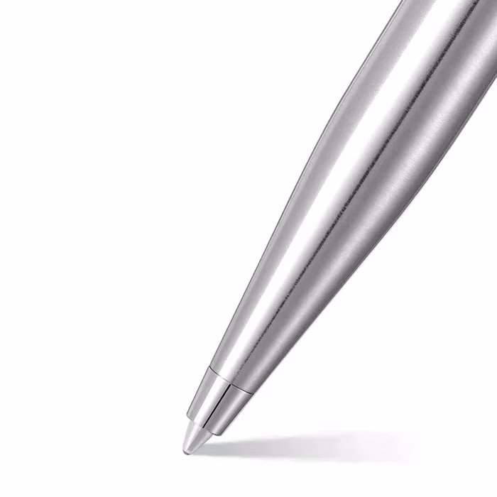 Sheaffer VFM 9426 Brushed Chrome Ballpoint Pen With Chrome Trim image 2