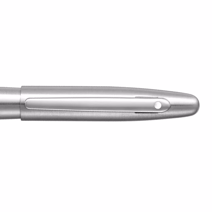Sheaffer VFM 9426 Brushed Chrome Fountain Pen With Chrome Trim - Medium image 6